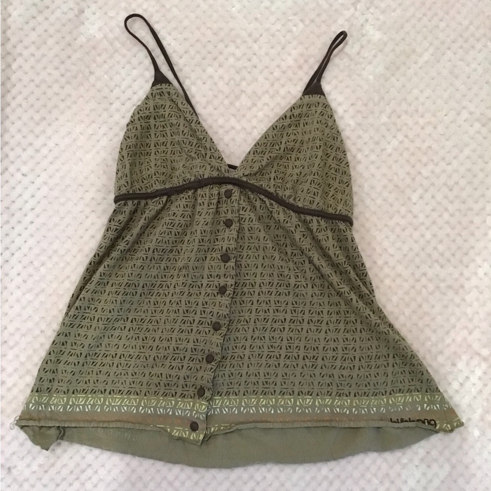 Brown vintage babydoll top🐻🌸